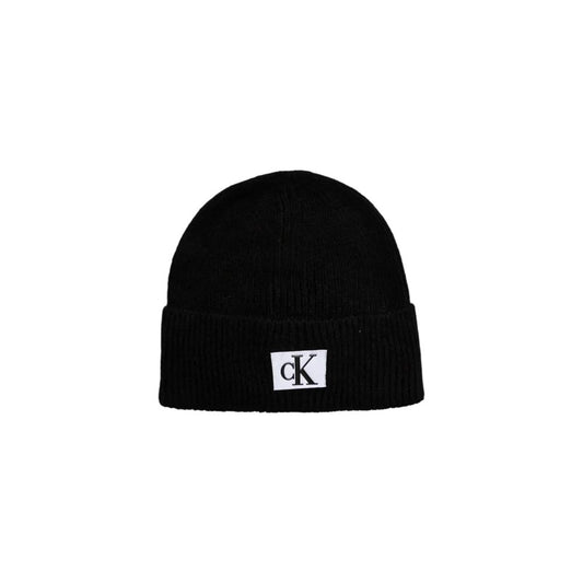 Calvin Klein Jeans Schwarze Marabou Caps Baseballmütze