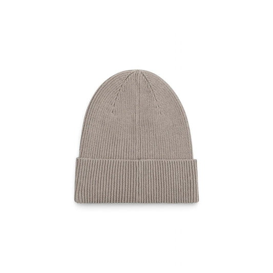 Calvin Klein – Baseballmütze aus Bio-Baumwolle in Beige