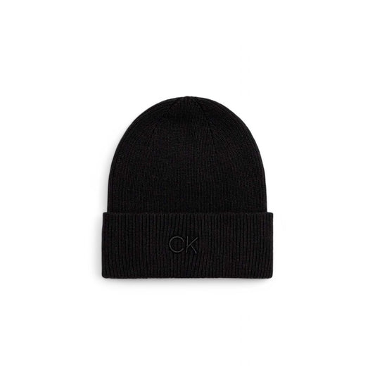 Calvin Klein – Schwarze Baseballkappe aus Bio-Baumwolle