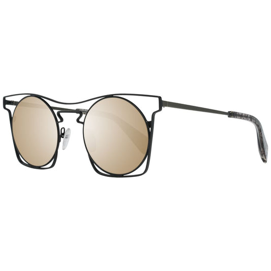 Yohji Yamamoto schwarze Herren-Sonnenbrille