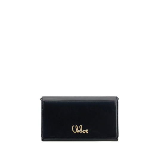 Chloé Clutch-Tasche aus Kalbsleder Bos Taurus