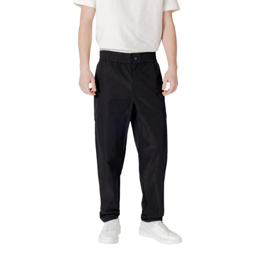 Calvin Klein Jeans Schwarze Freizeithose aus Polyester