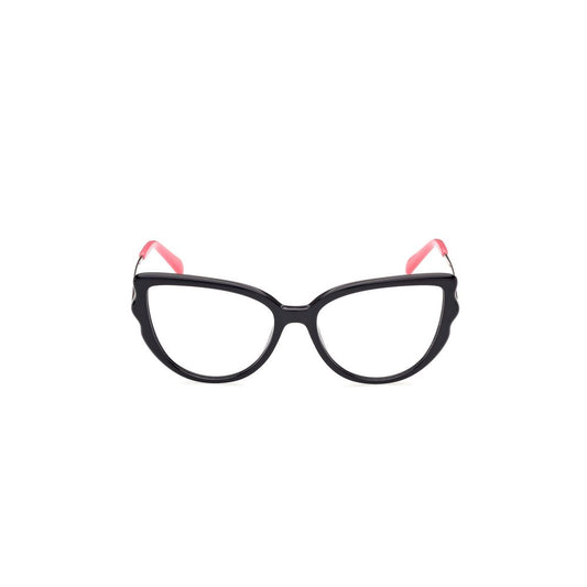 Emilio Pucci Schwarze Acetat-Brille (Gestell)