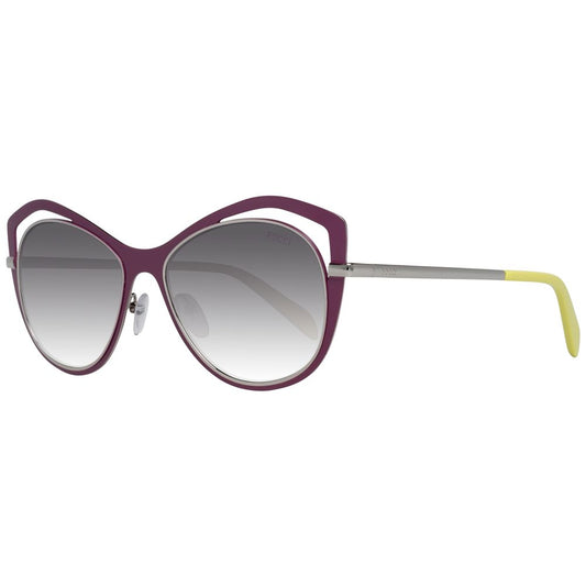 Emilio Pucci – Lilafarbene Metallsonnenbrille