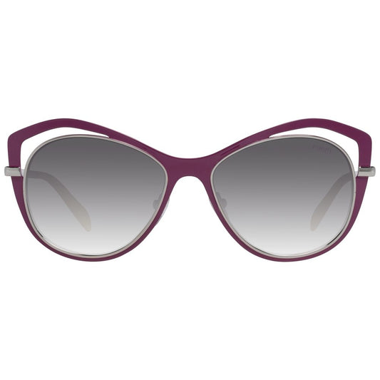 Emilio Pucci – Lilafarbene Metallsonnenbrille