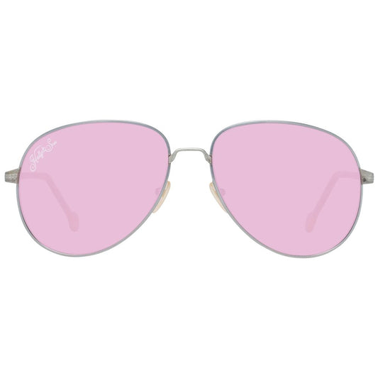 Hally&Son Gold Metal Sunglasses