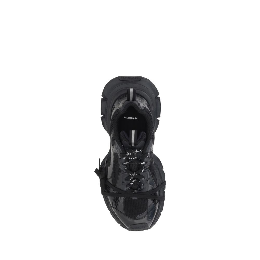 Balenciaga Schwarze Sport-Sneaker aus Gummi