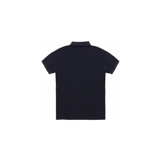 Refrigiwear Blue Cotton Polo Shirt