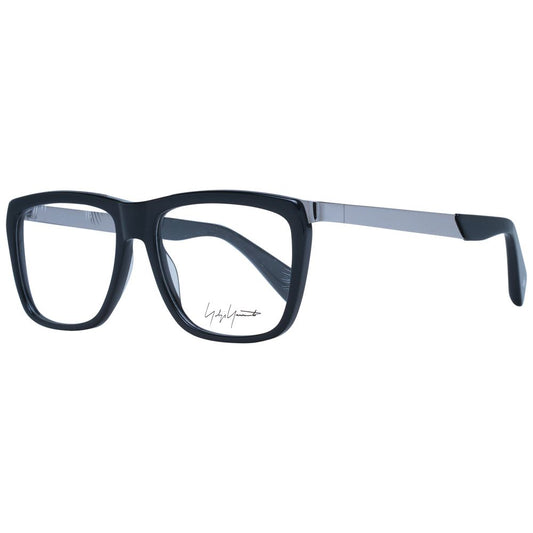 Yohji Yamamoto Schwarze Herren-Brillenfassung