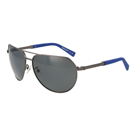 Timberland Sonnenbrille aus grauem Metall