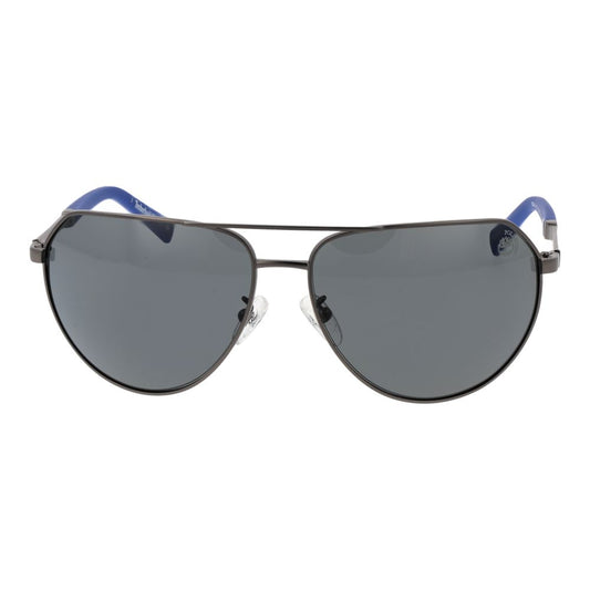 Timberland Sonnenbrille aus grauem Metall