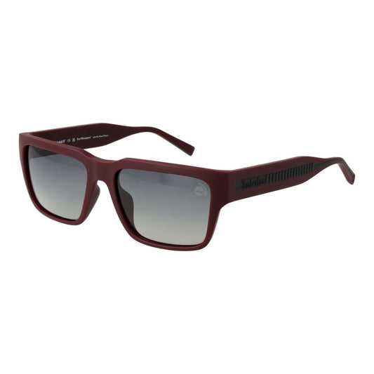 Timberland – Burgunderrote Sonnenbrille für Herren