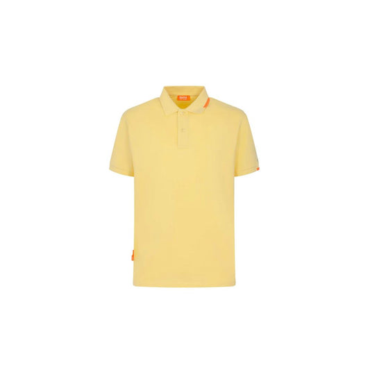 Suns – Gelbes Poloshirt aus Baumwolle