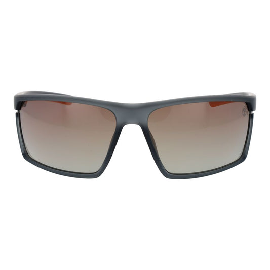Timberland Sonnenbrille aus grauem Kunststoff