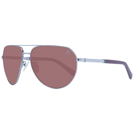 Timberland Sonnenbrille aus grauem Metall