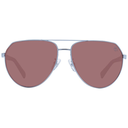 Timberland Sonnenbrille aus grauem Metall
