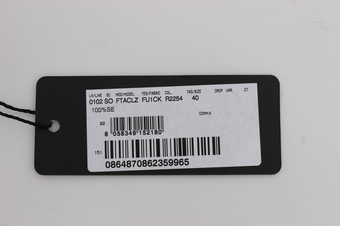 Dolce & Gabbana Rote Seidenrosen-Sizilien-Shorts