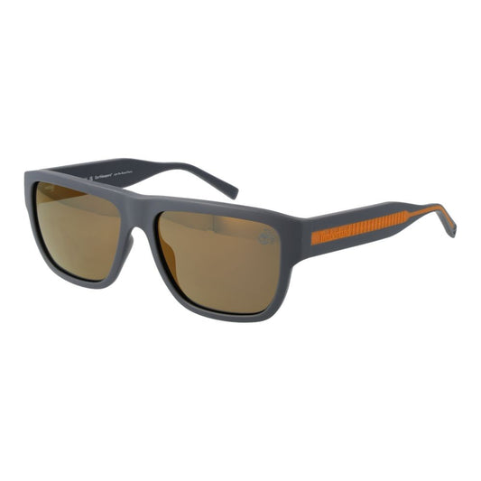 Timberland Sonnenbrille aus grauem Kunststoff