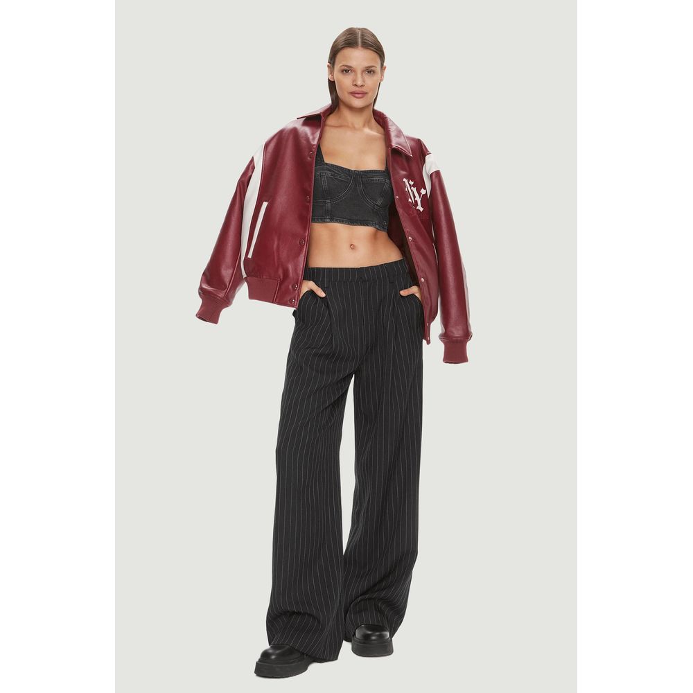 Tommy Hilfiger Jeans – Schwarzes Oberteil aus recycelter Baumwolle