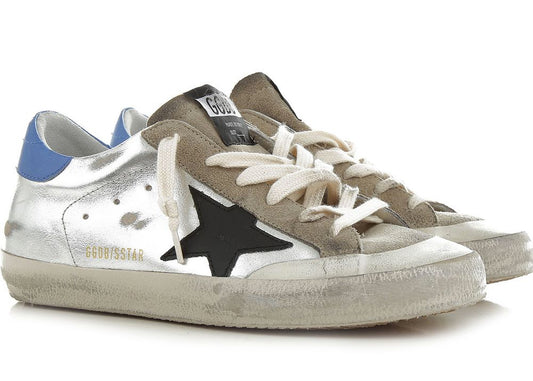 Golden Goose Gray Calfskin Sneaker