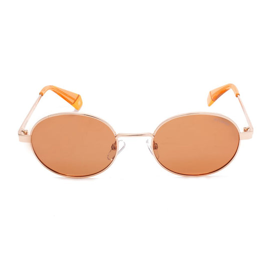 Polaroid Sonnenbrille aus goldenem Metall