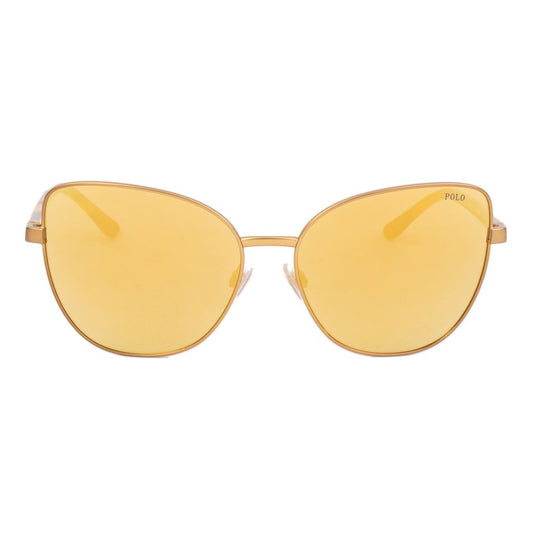 Polo Ralph Lauren Sonnenbrille aus braunem Metall