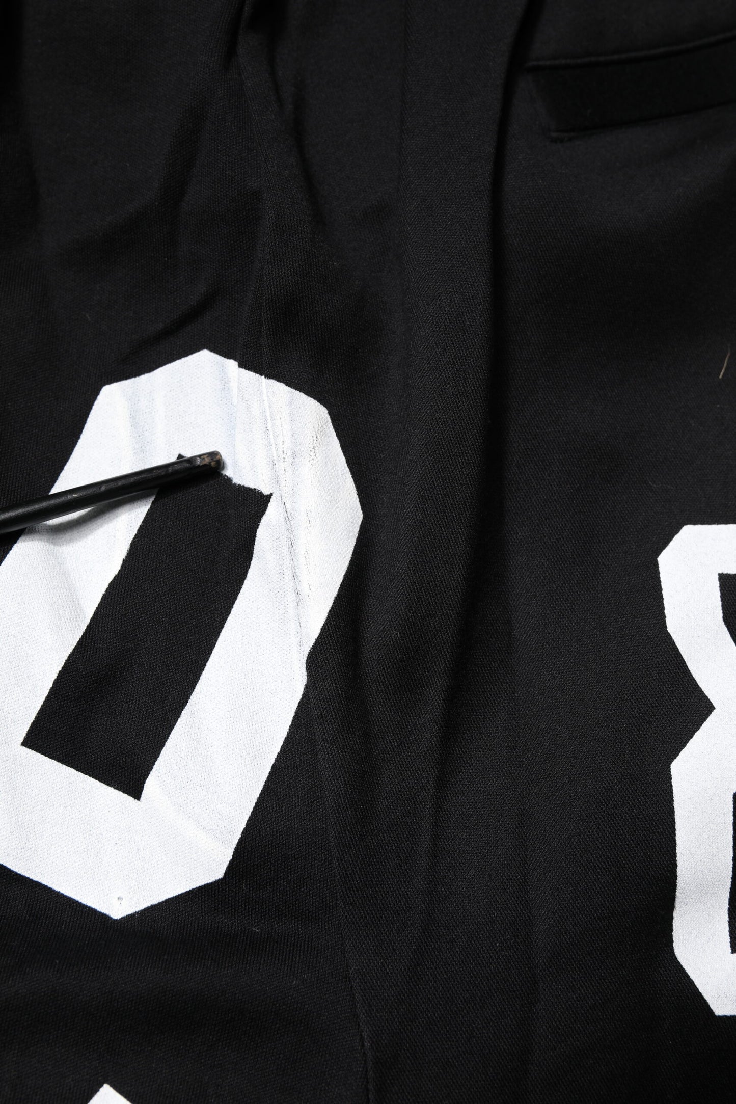 Dolce & Gabbana – Schwarze Bermuda-Sweatshorts aus Baumwolle mit Logo