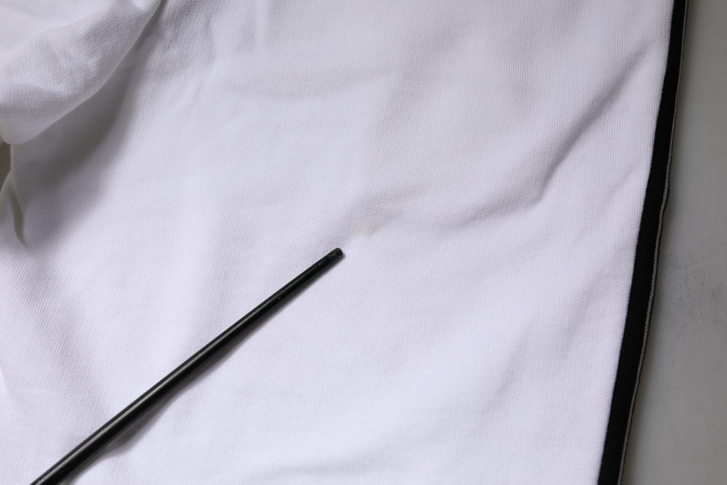 Dolce & Gabbana – Weiße Jogginghose aus Baumwollstretch