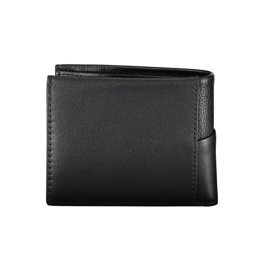 Calvin Klein Herren-Geldbörse aus Polyester, Schwarz