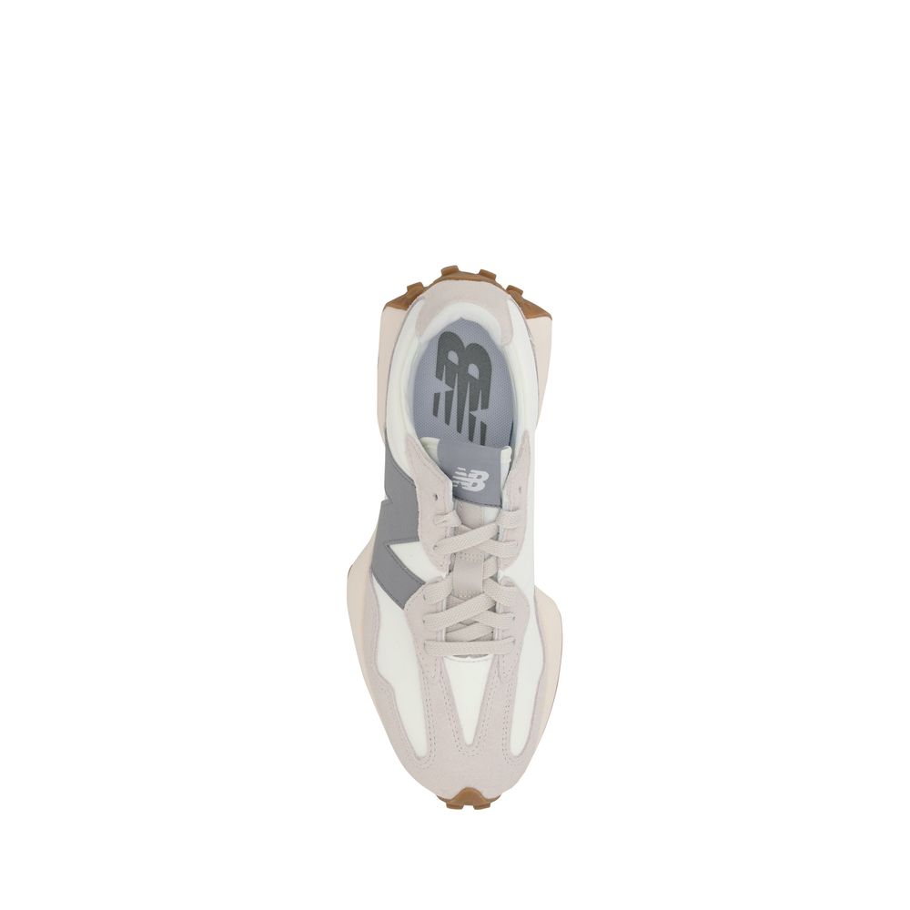 Graue New Balance Turnschuhe aus Gummi