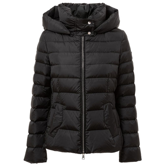 Schwarze Polyamid-Shelljacke hinzufügen