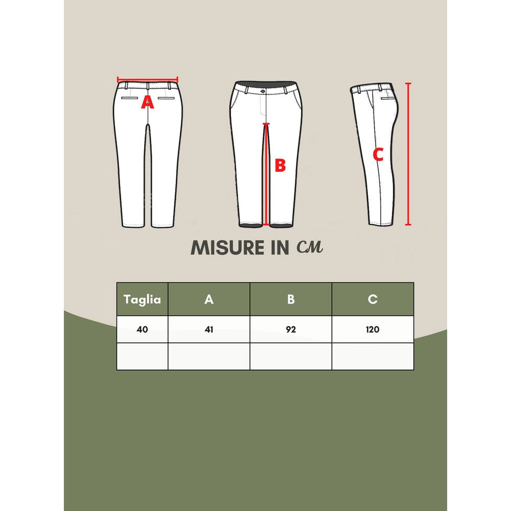 Bottega Veneta Mehrfarbige Viskosehose für elegante Abende