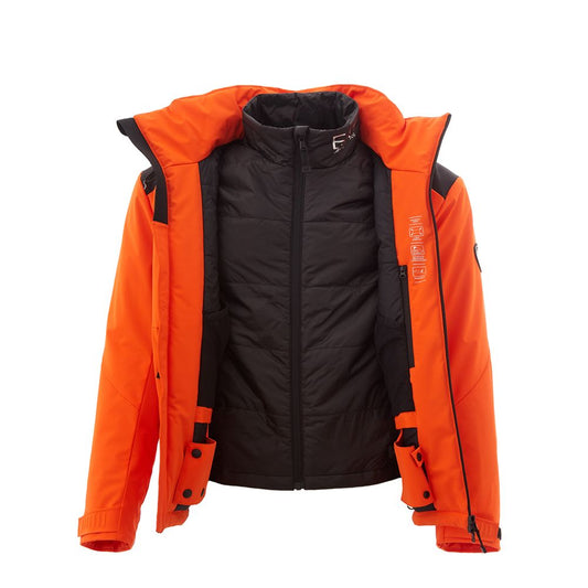 EA7 Emporio Armani – Leichte Jacke in strahlendem Orange von EA7