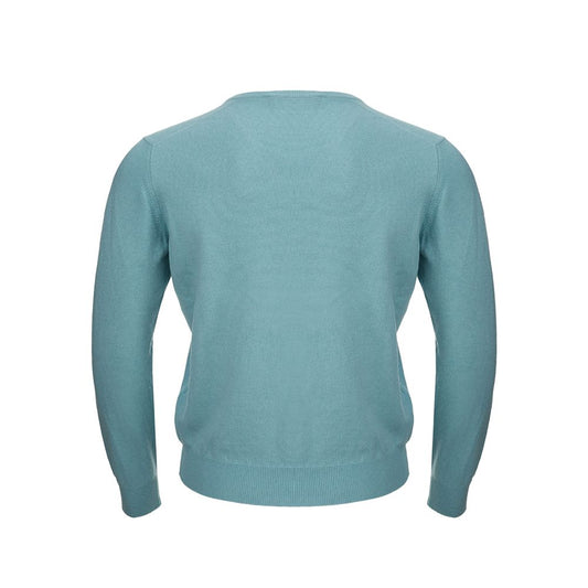 Gran Sasso Türkis Kaschmirpullover Elegance