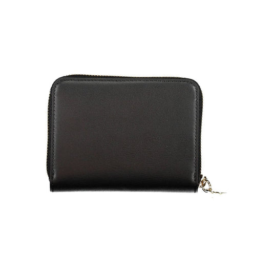 Tommy Hilfiger – Schwarze Polyethylen-Geldbörse für Damen