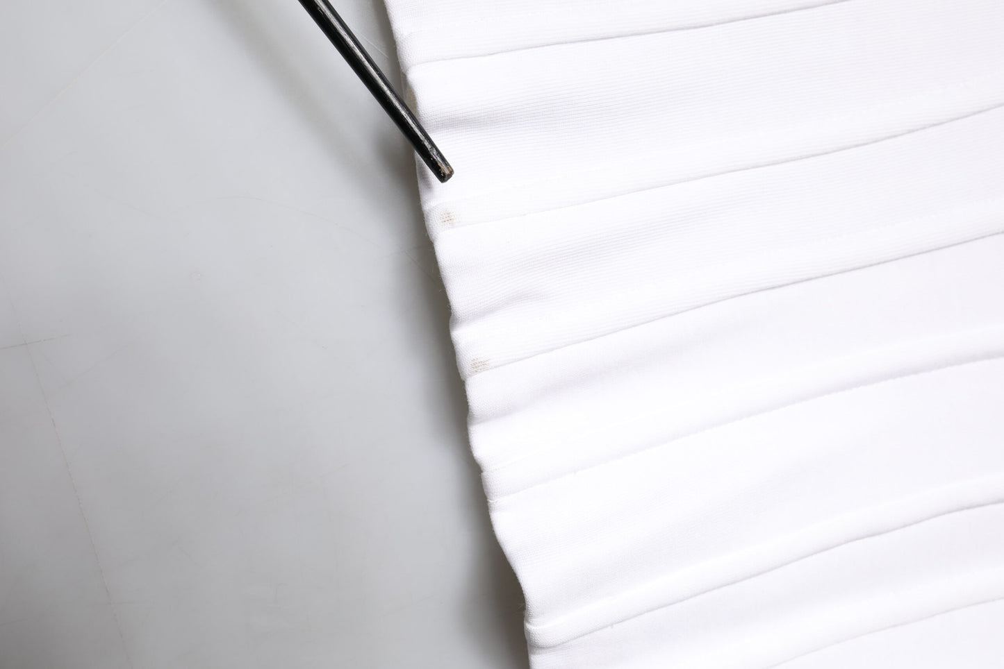 Dolce & Gabbana – Blusenoberteil aus weißer Baumwollmischung mit 3/4-Ärmeln