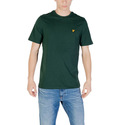 Lyle & Scott – Grünes Baumwoll-T-Shirt