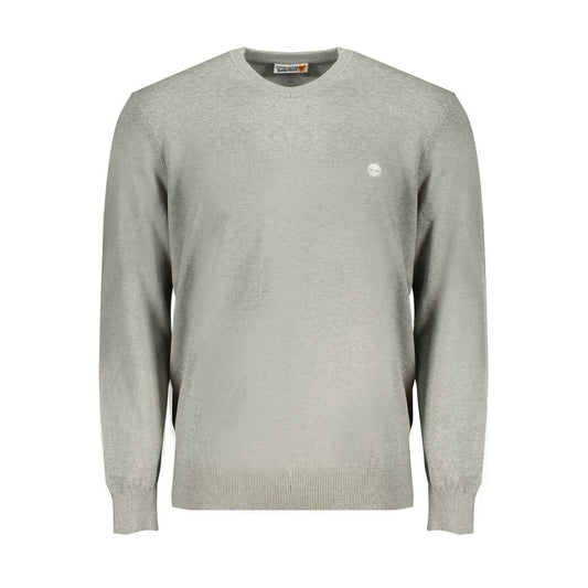 Grauer Baumwollpullover von Timberland