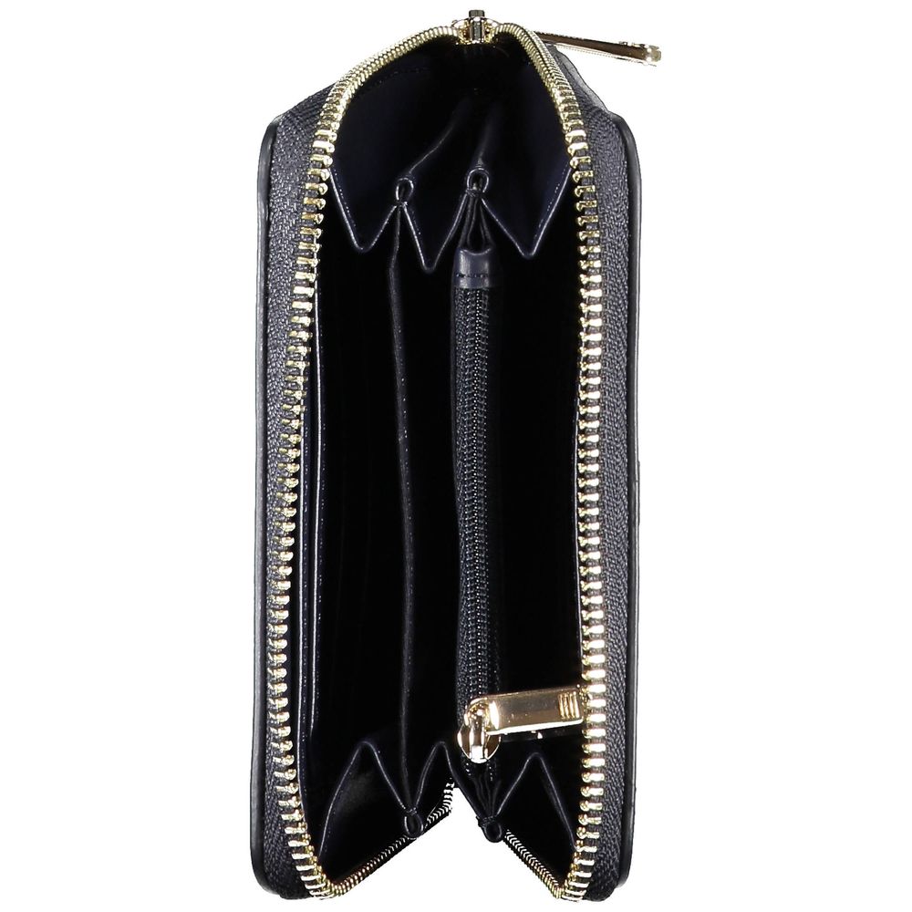 Tommy Hilfiger – Blaue Polyethylen-Geldbörse für Damen