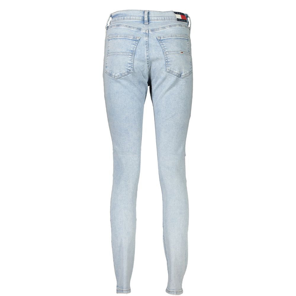 Tommy Hilfiger – Skinny-Jeans aus Baumwolle für Damen in Blau