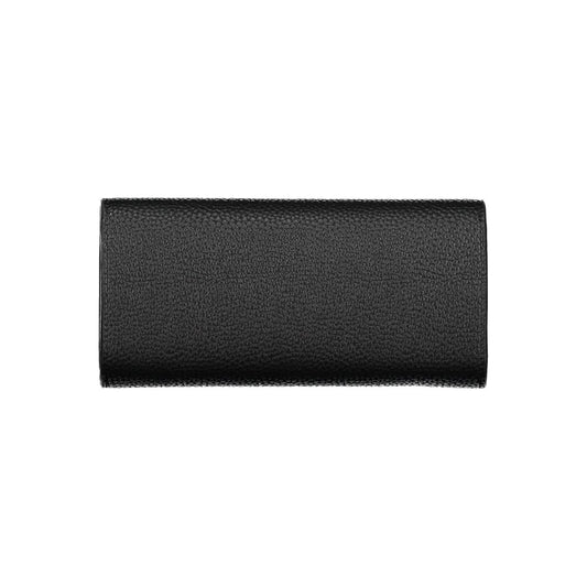 Tommy Hilfiger – Schwarze Polyethylen-Geldbörse für Damen
