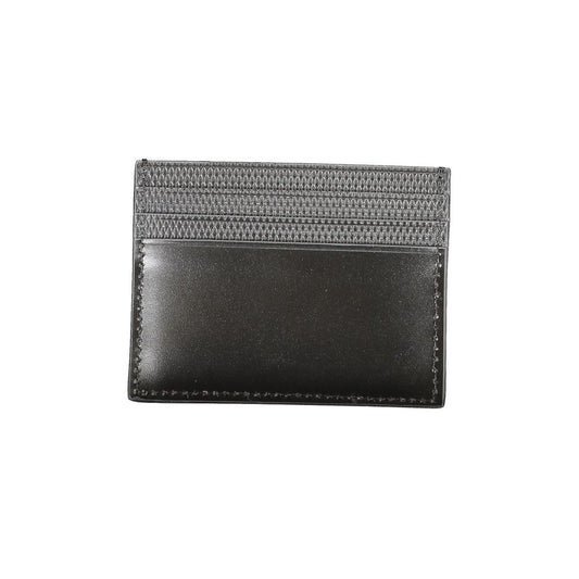 Calvin Klein Schwarze Lederbrieftasche