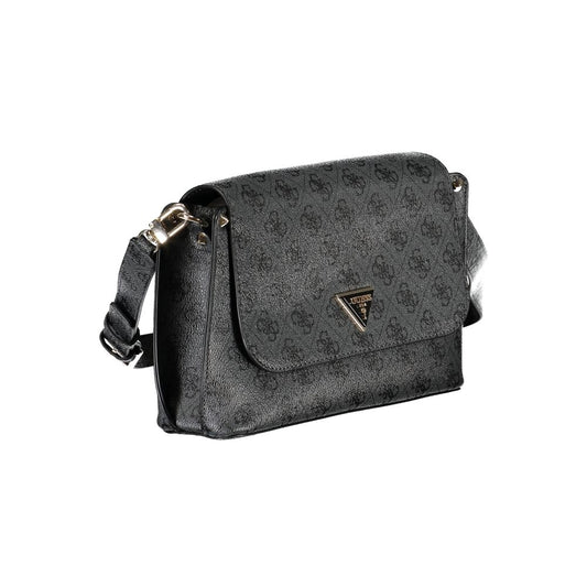 Guess Jeans – Schwarze Polyethylen-Handtasche