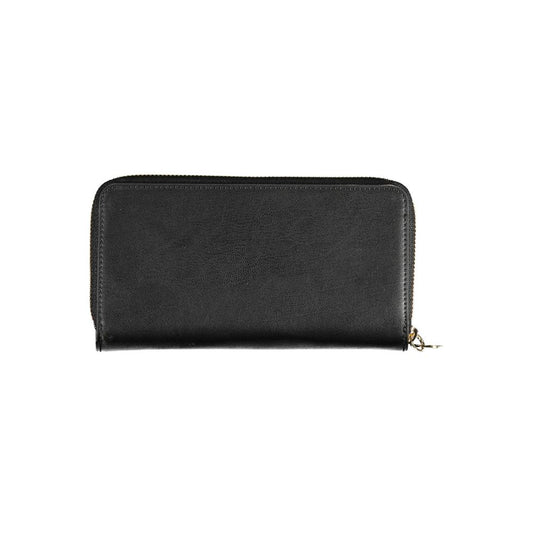 Tommy Hilfiger – Schwarze Polyethylen-Geldbörse für Damen