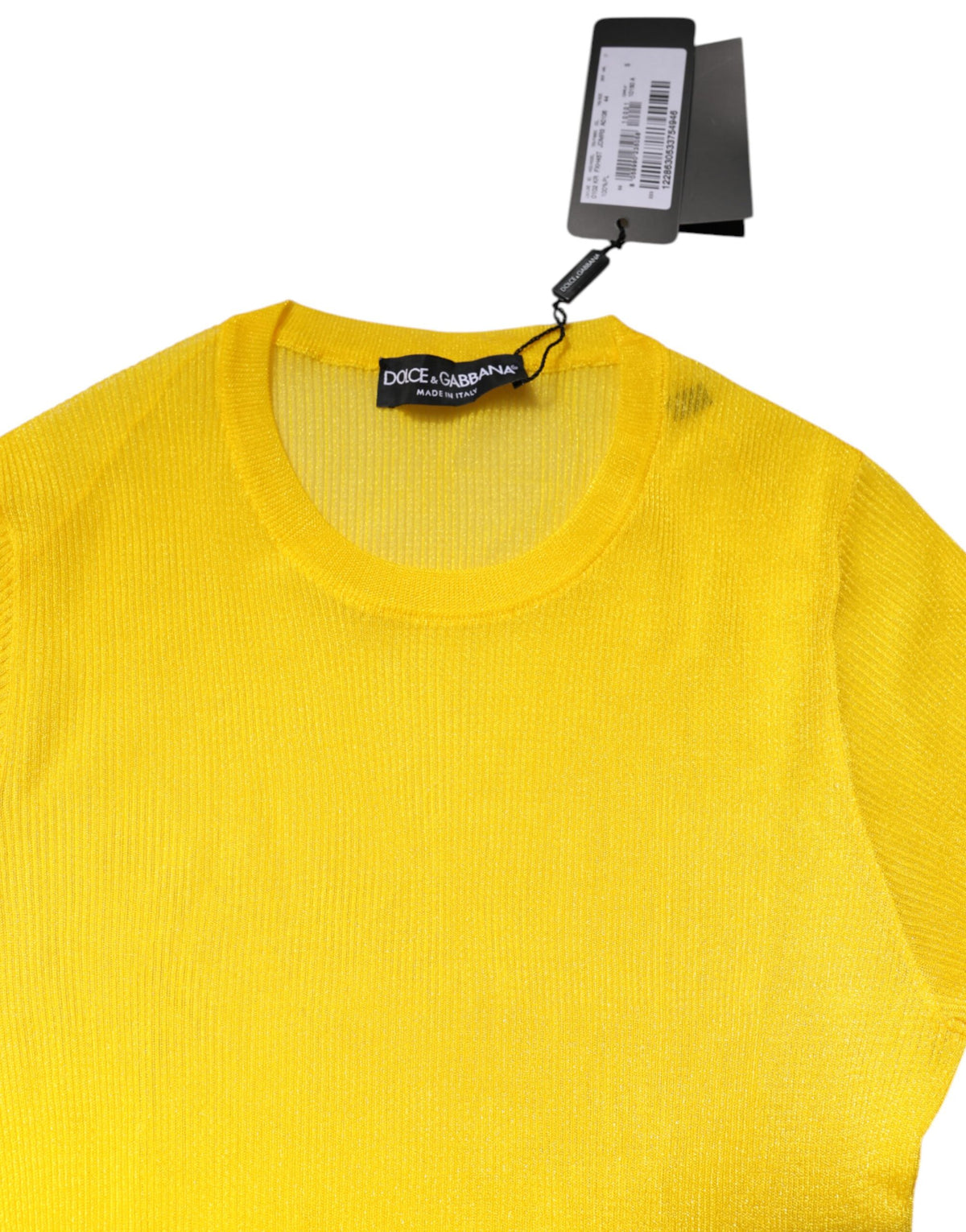 Dolce & Gabbana Gelb Polyester Damen Pullover Top Pullover