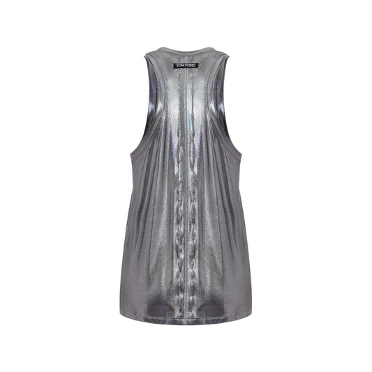 Tom Ford Graue Viskose-Tanktops