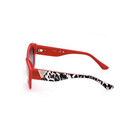 Guess Jeans Red Injected Damen Sonnenbrille