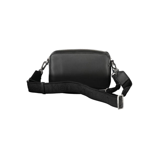 Calvin Klein Damenhandtasche aus schwarzem Polyester