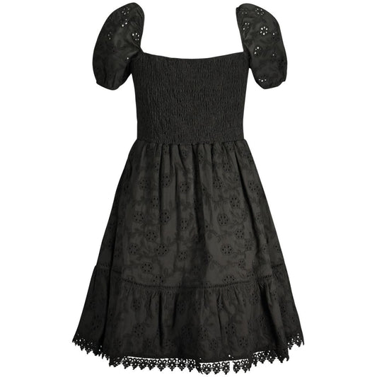 Guess Jeans Nero Cotton Women Dress