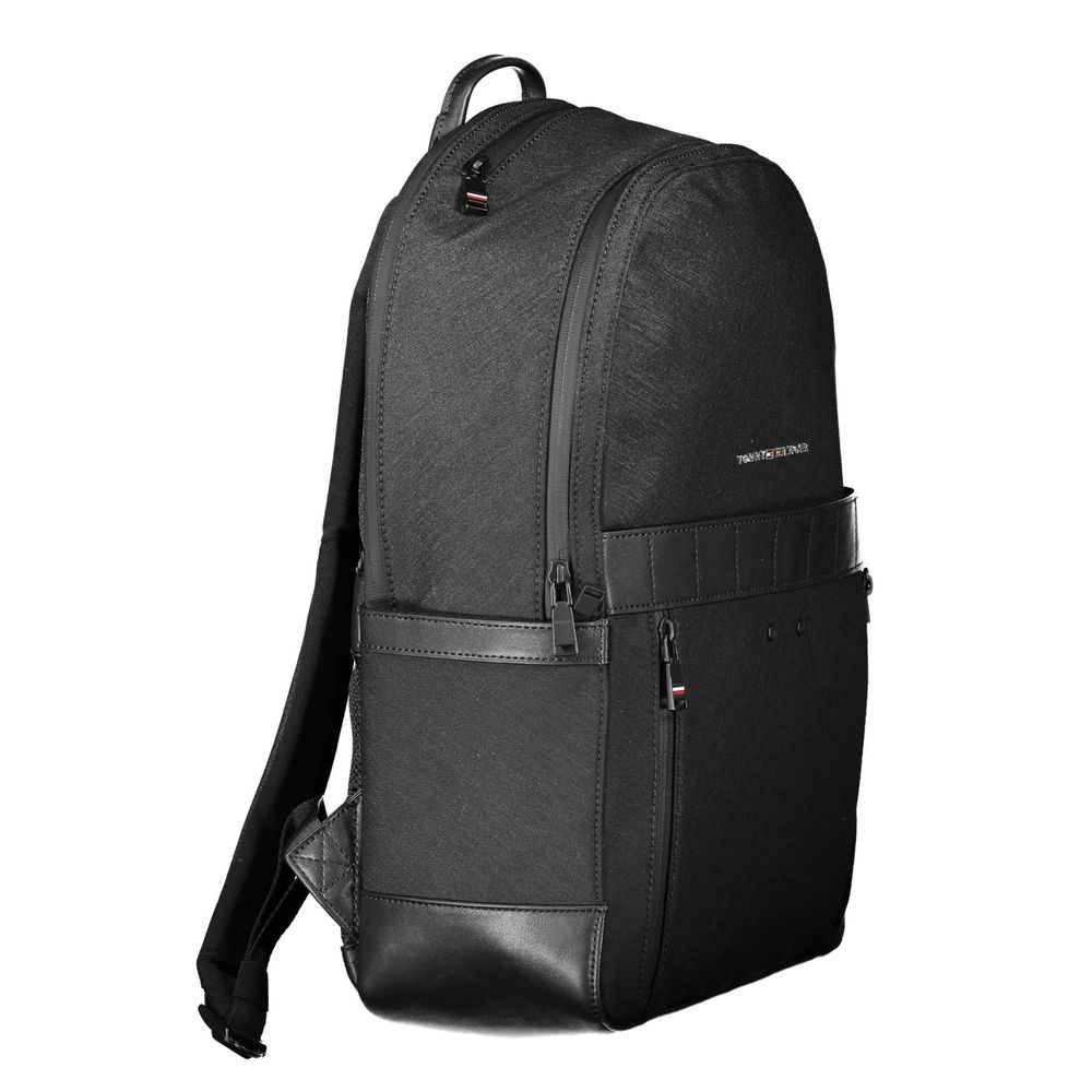 Tommy Hilfiger – Schwarzer Nylon-Rucksack für Herren